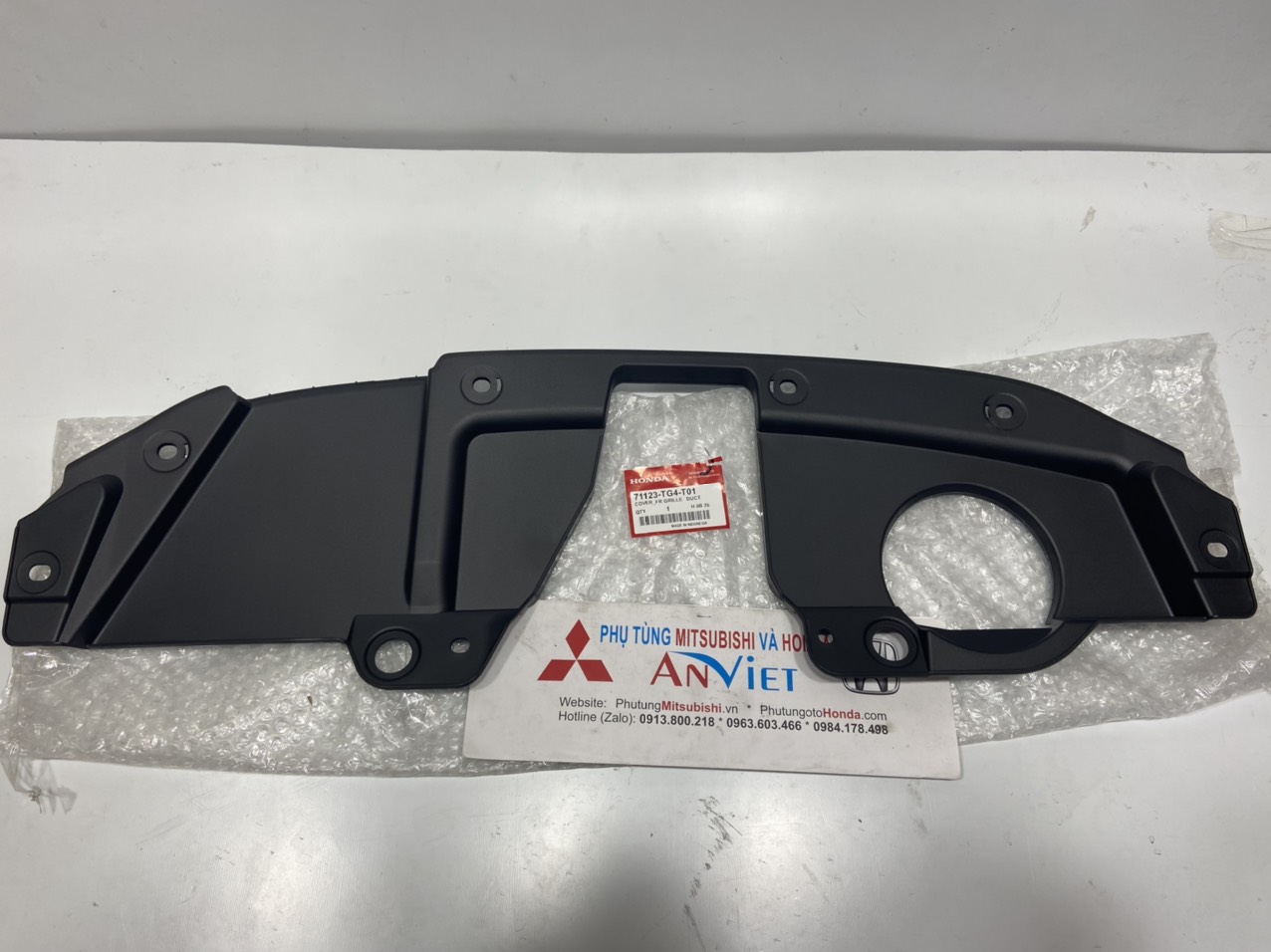 Tấm nhựa che mặt ca lăng xe Honda Brio